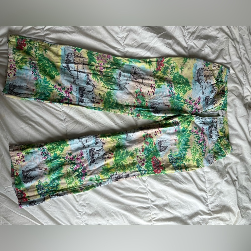 extremely cute patterned vintage oilily pants